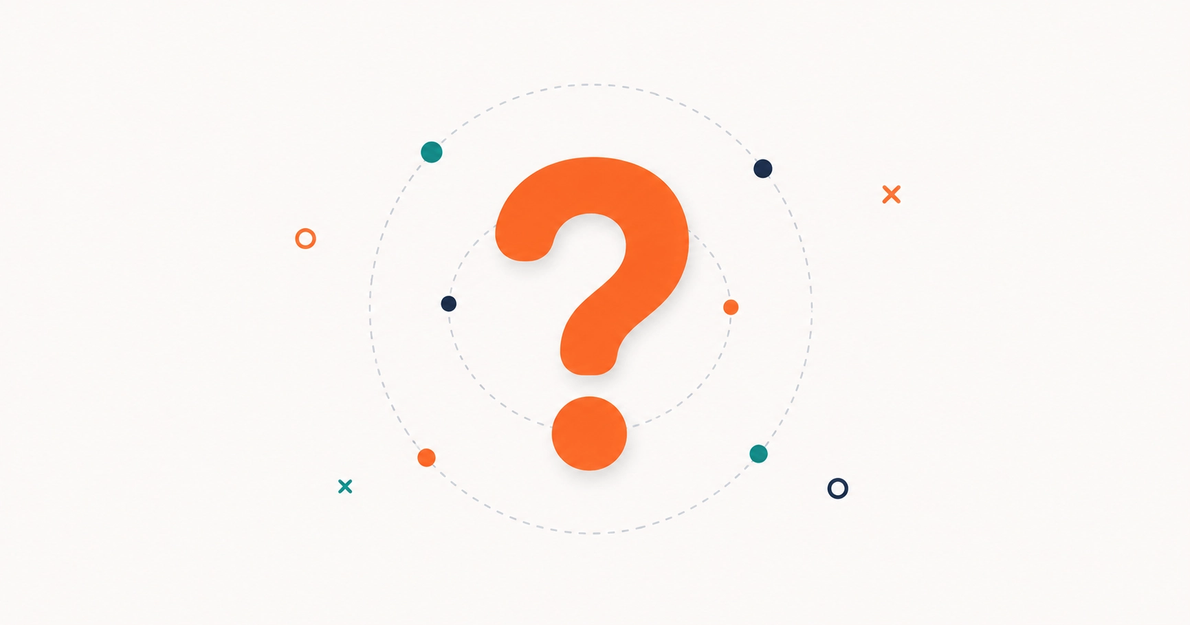 Abstract question mark illustration representing unconfirmed sequel status